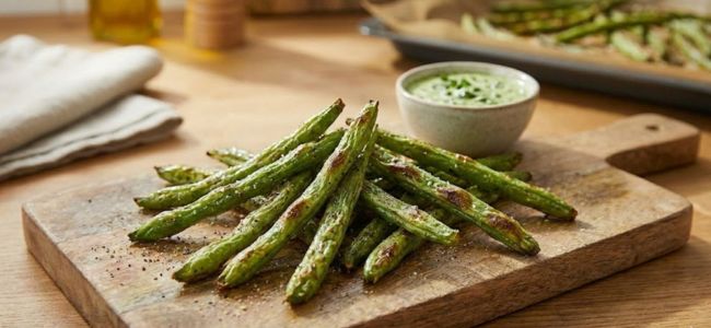 crispy beans fries