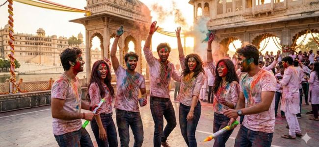 Holi fun
