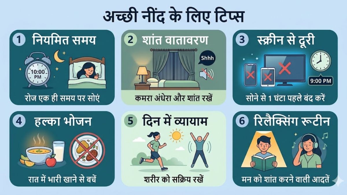 Sleep tips