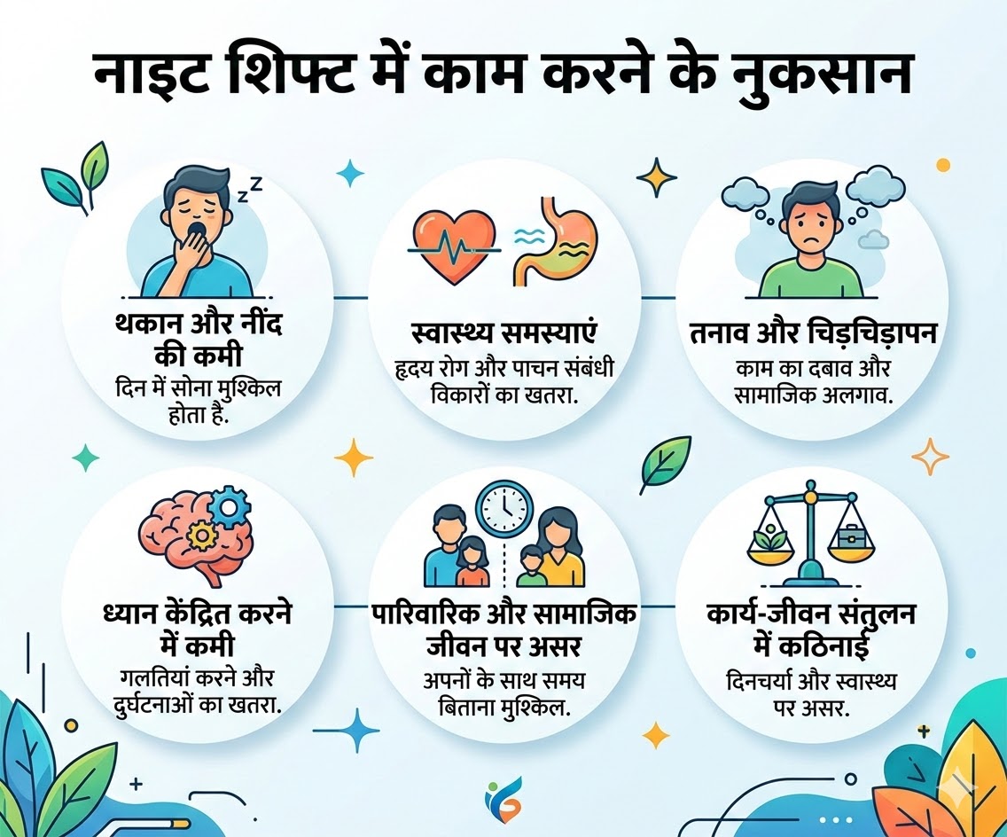 night shift side effects on health