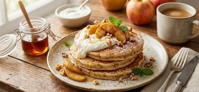 Apple Yogurt Pancake Recipe