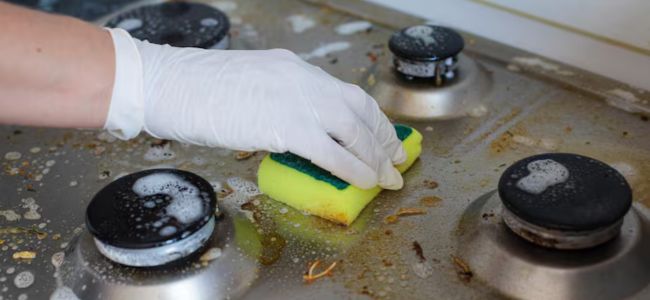 Kitchen cleaning