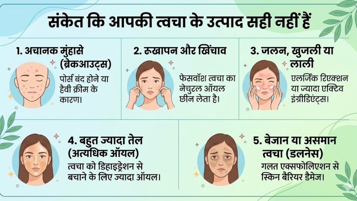 Signs of Skincare Reaction