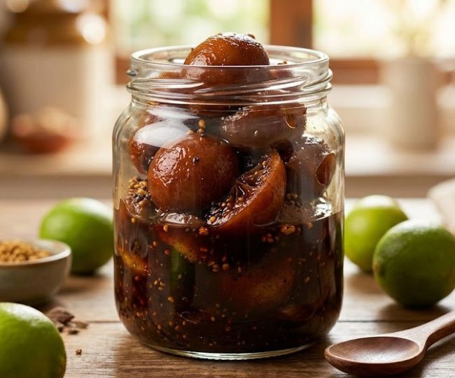 oil free lemon pickle