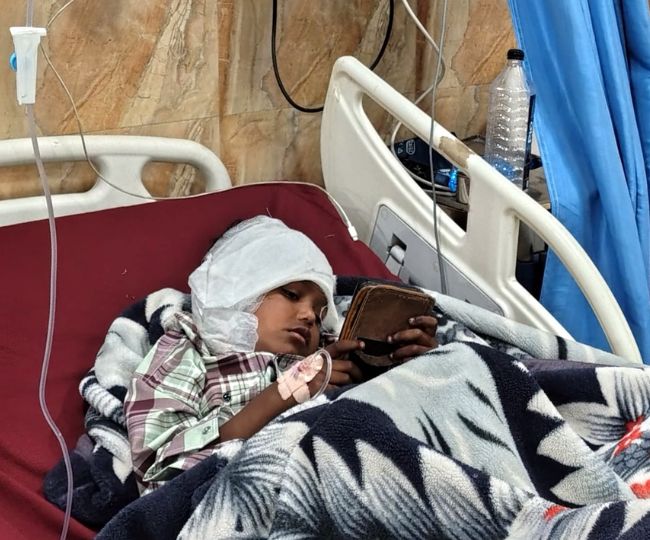 Injured Child