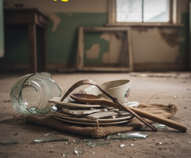 broken utensils i