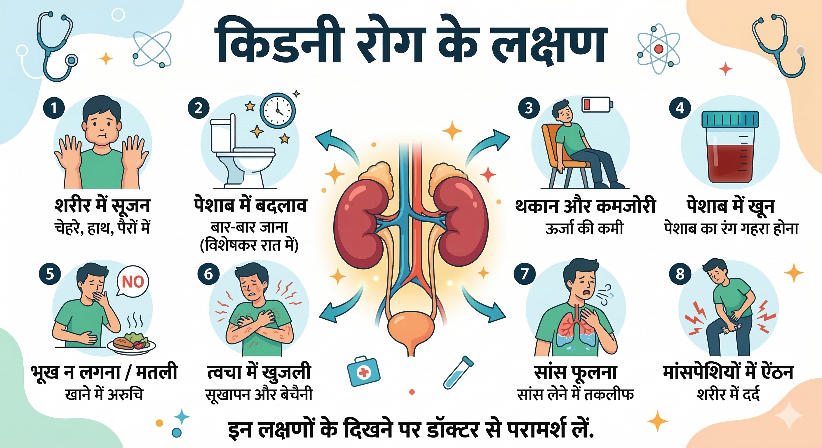 Kidney Damage Symptoms