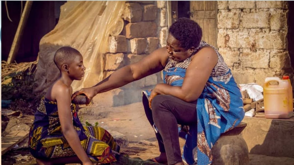 Breast ironing