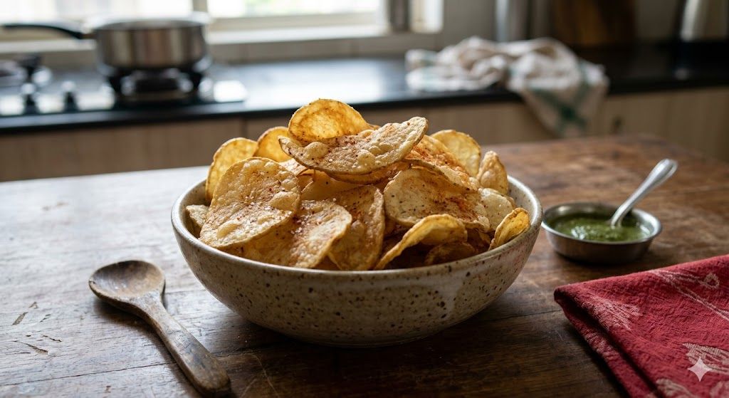 Aloo chips recipe