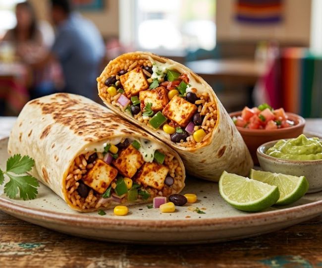 Protein Paneer Burrito