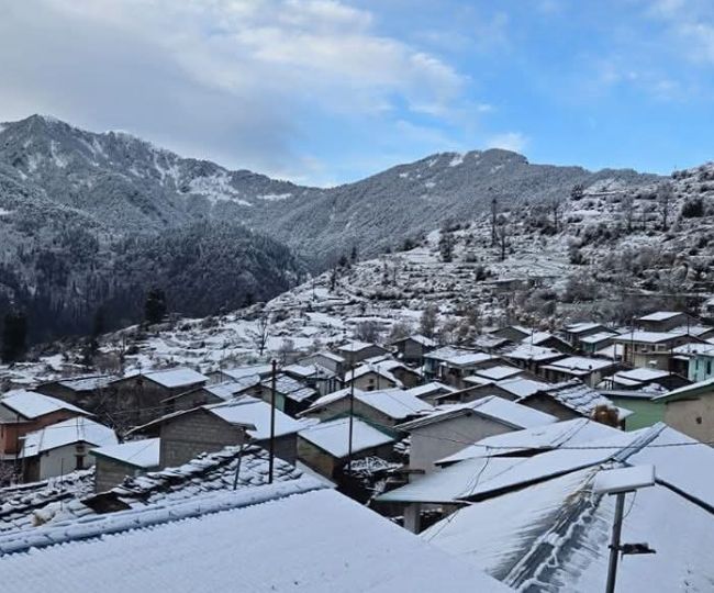 Snow Cover Village