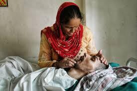 harish with mother