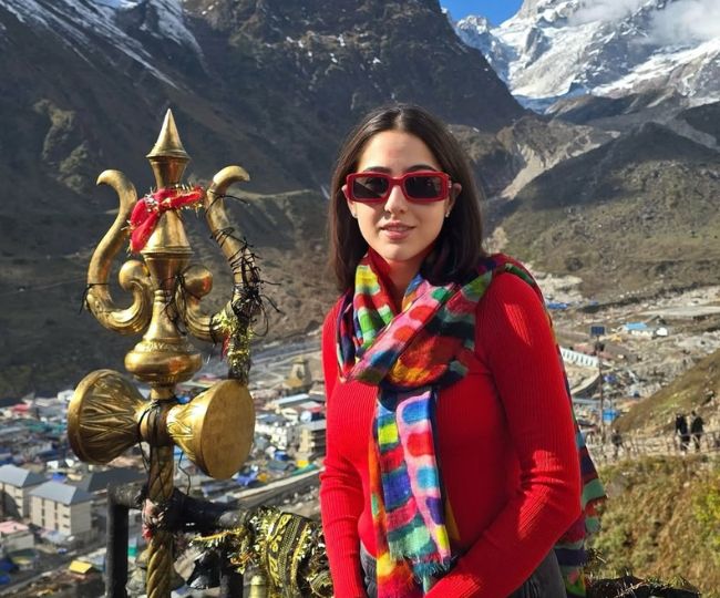 सारा अली खान के केदारनाथ दर्शन पर BKTC का बयान: सनातन धर्म के प्रति आस्था  का एफिडेविट देंगी तो मिलेगा प्रवेश - sara ali khan kedarnath visit bktc  says entry only after