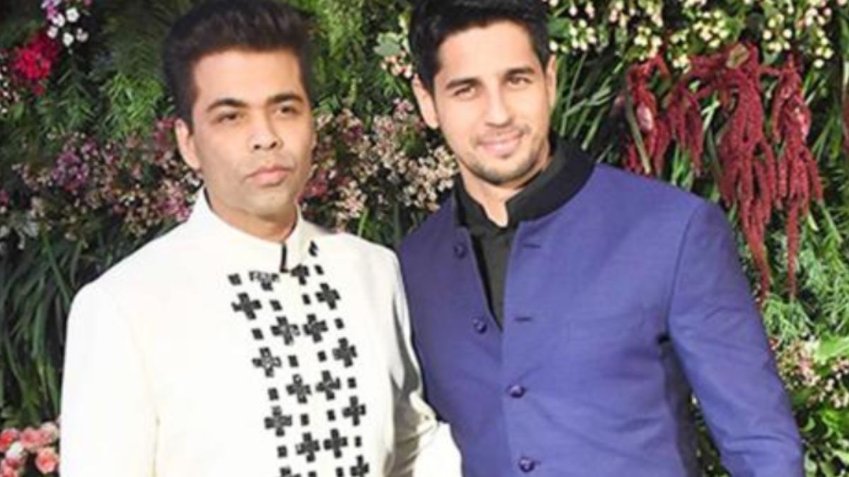 sidharth malhotra karan johar
