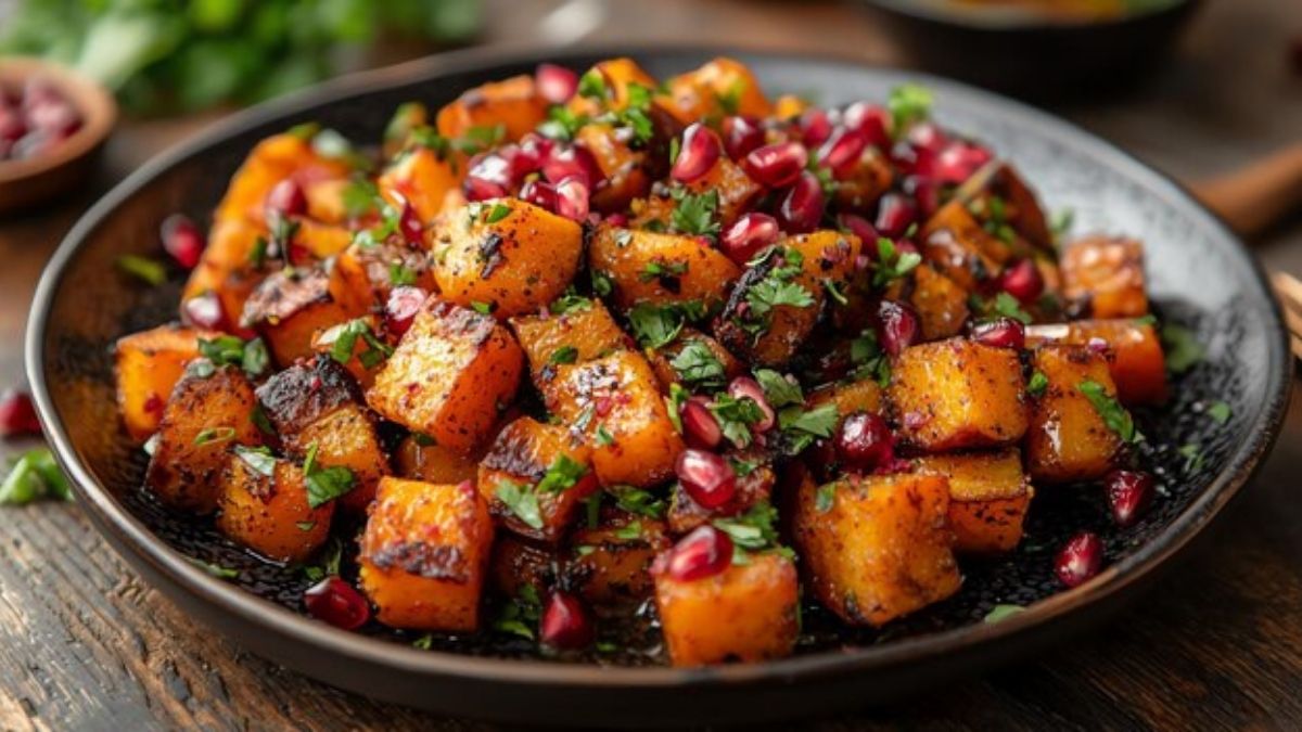 Sweet potato chaat