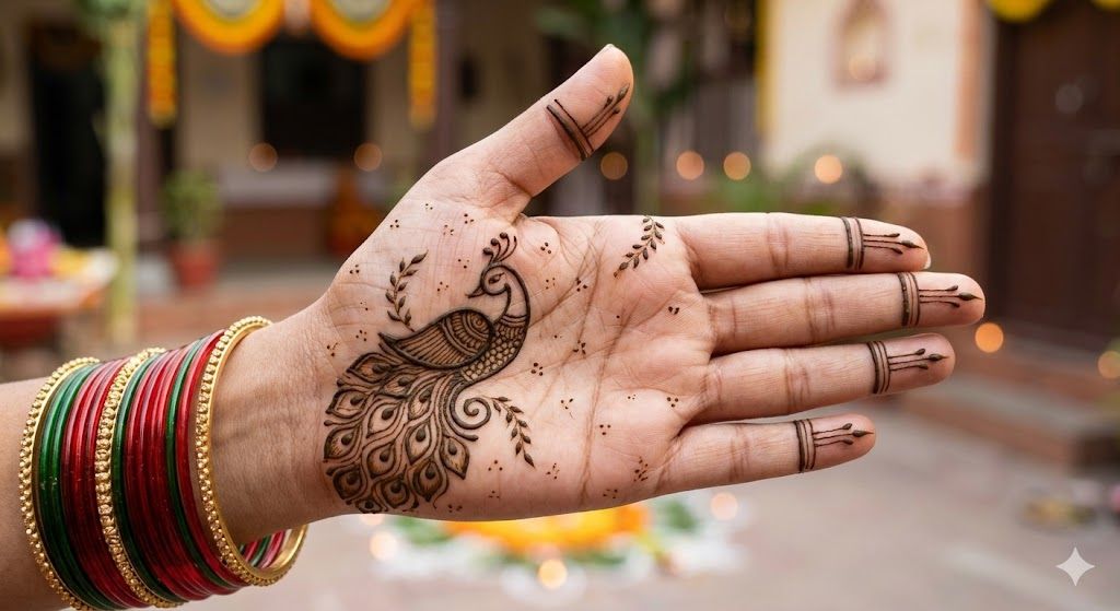 Arabic Mehndi for Gangaur