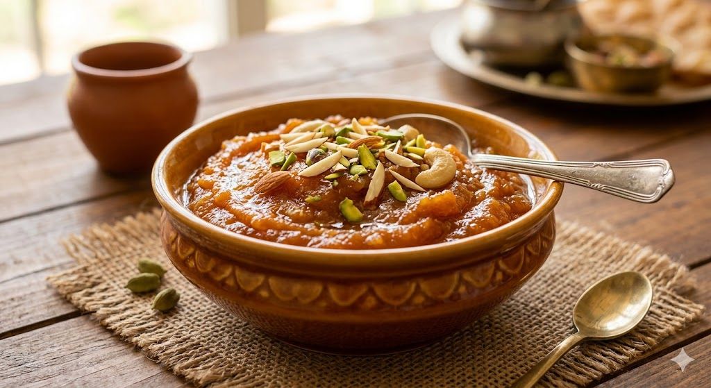 Pumpkin Halwa for Navratri