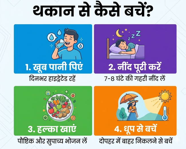 tiredness tips