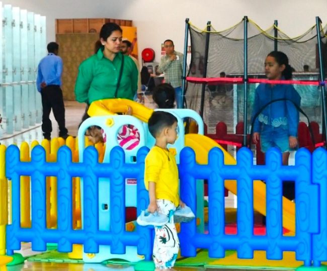 Kids zone in dehradun airport
