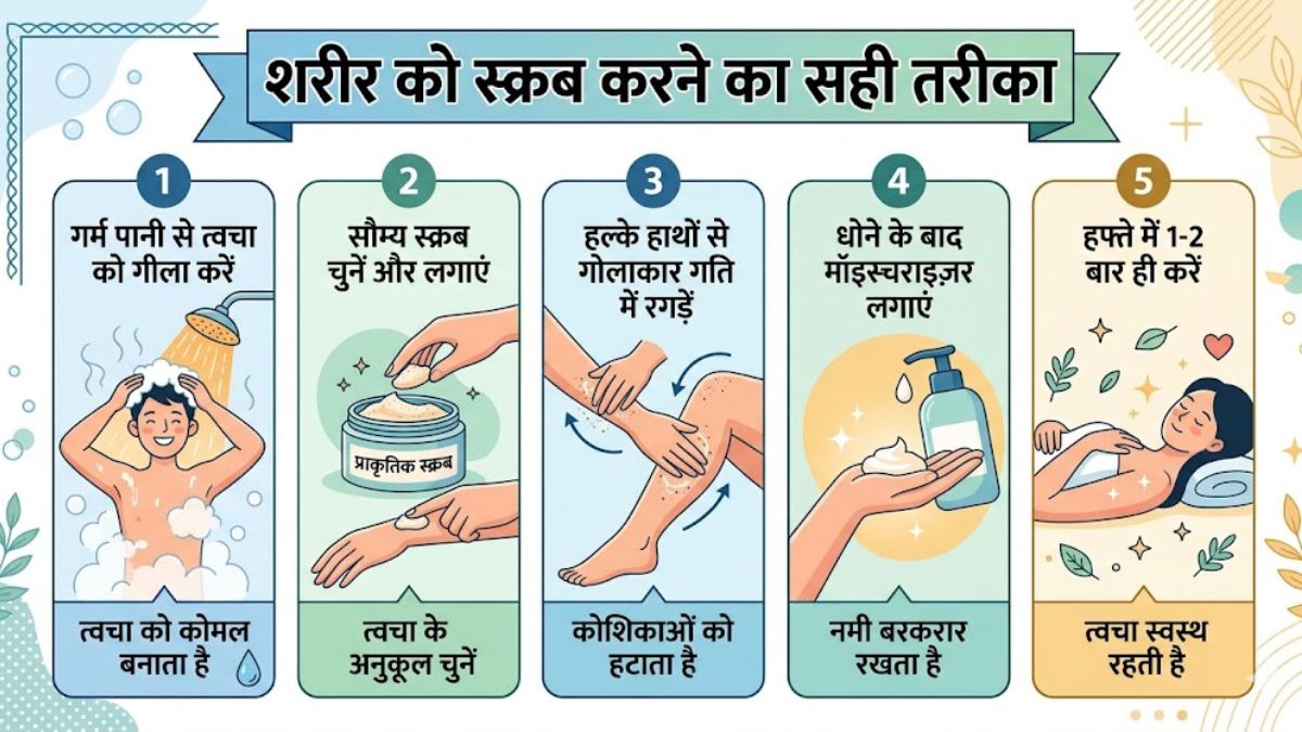 body scrub tips