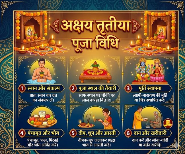 Akshaya Tritiya puja vidhi