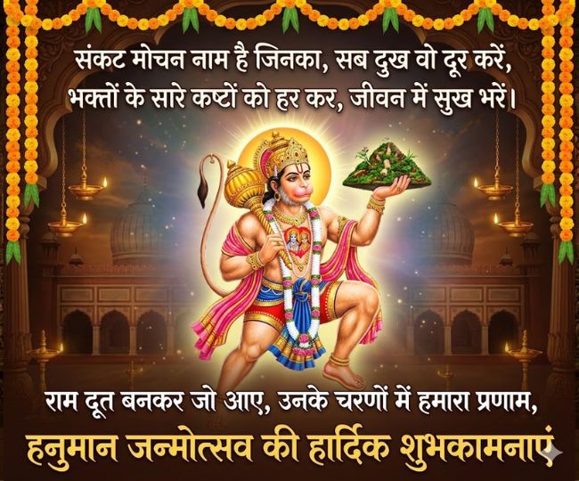 Hanuman Janmotsav Wishes