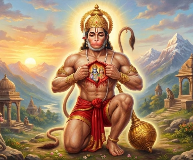 Hanuman puja