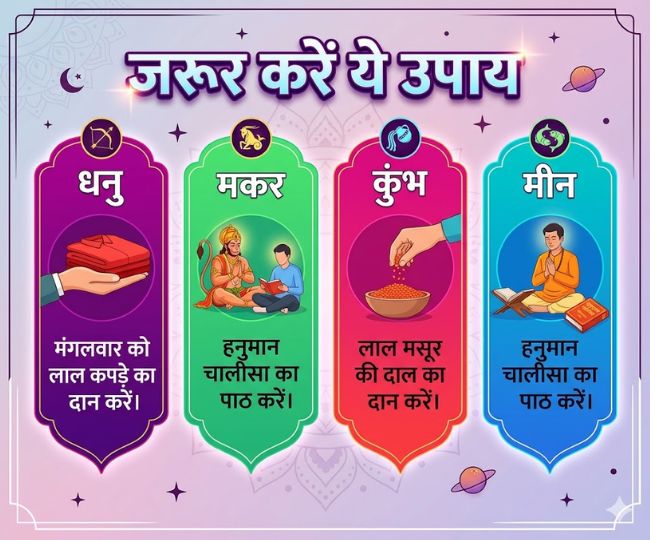 Mangal gochar upay