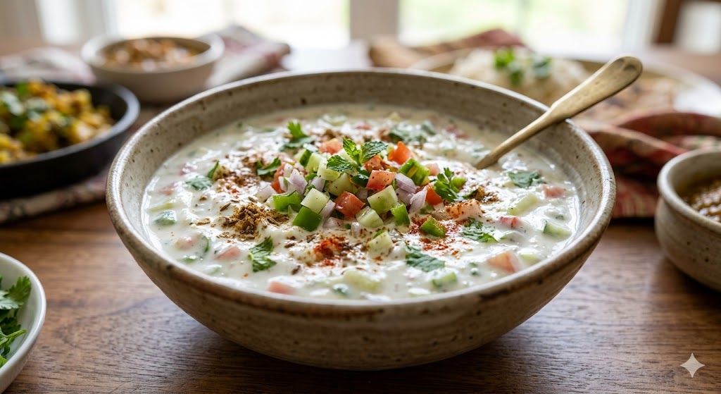 Mix Veg Raita Recipe