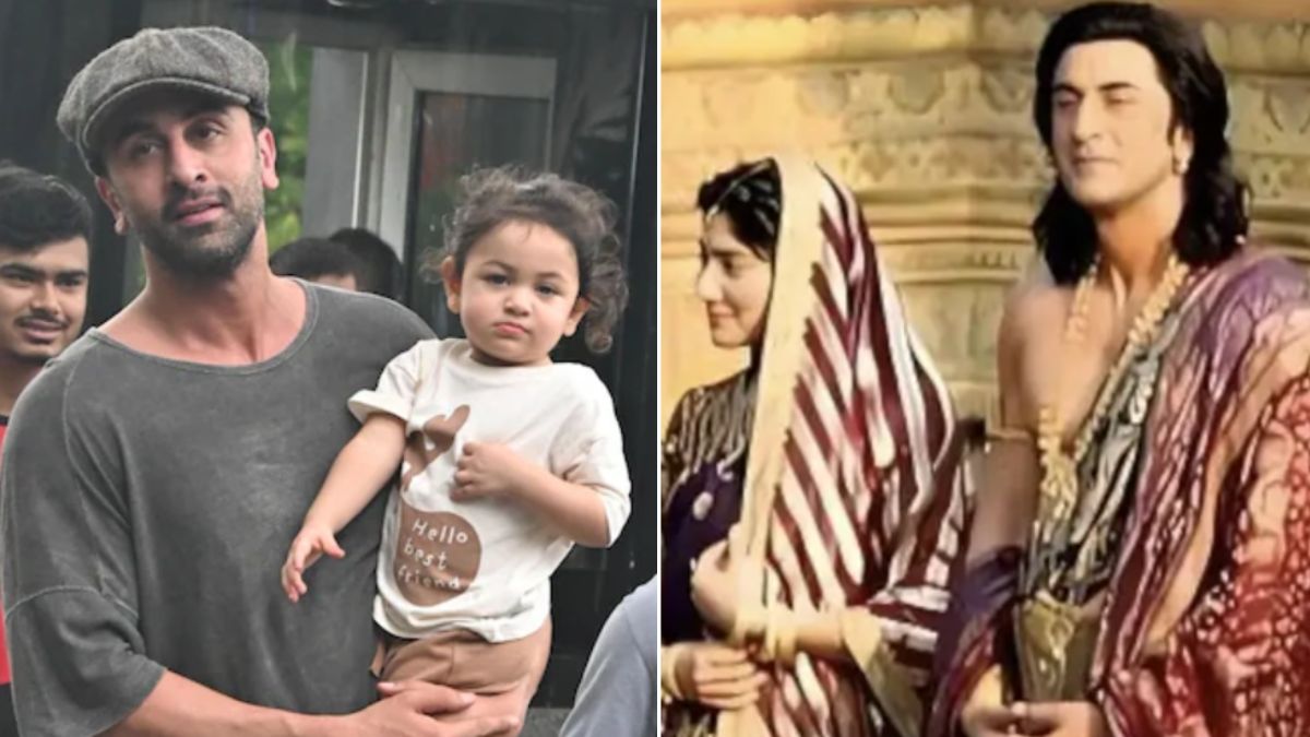 ranbir kapoor with daughter raha (1)