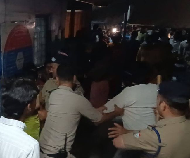 Police Lathicharge