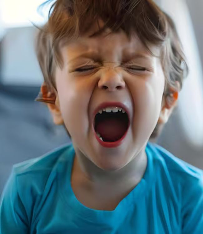 kid crying