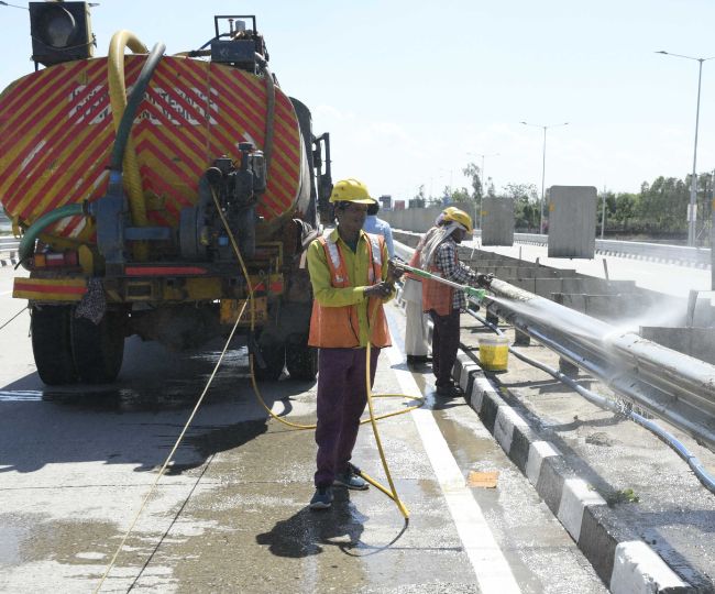 Delhi Dehradun Expressway Work