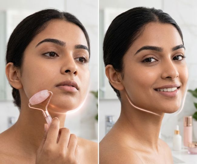 Facial roller benefits