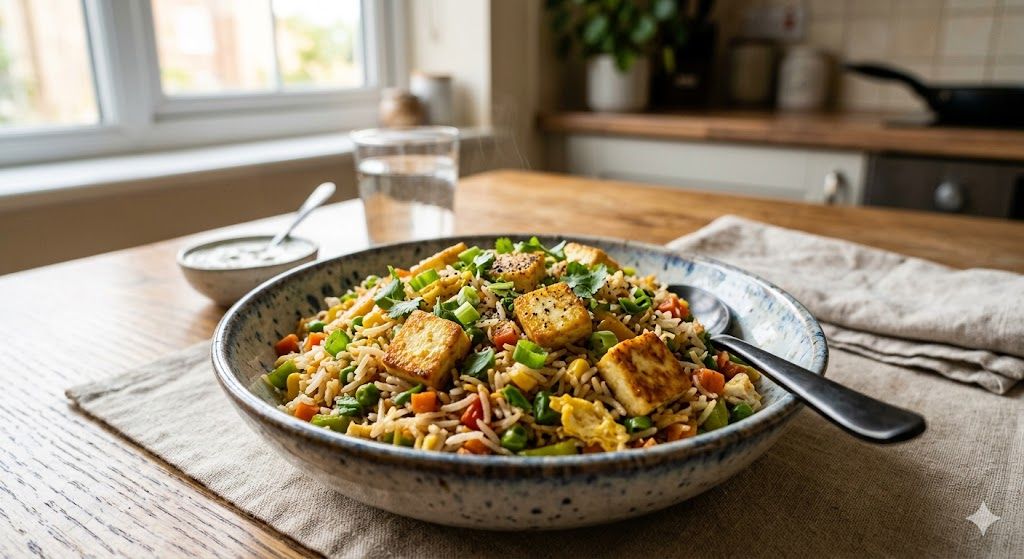 Restaurant Style Paneer Fried Rice