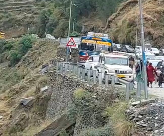 Bharmour NH Landslide 2