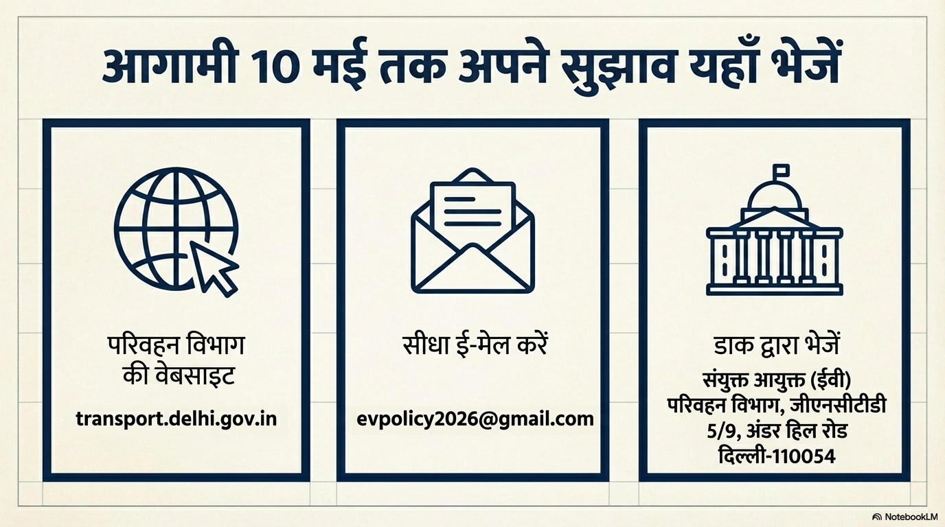 Delhi EV policy 2026 10