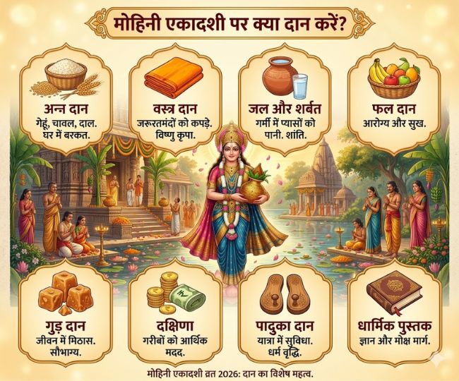 Mohini Ekadashi Daan
