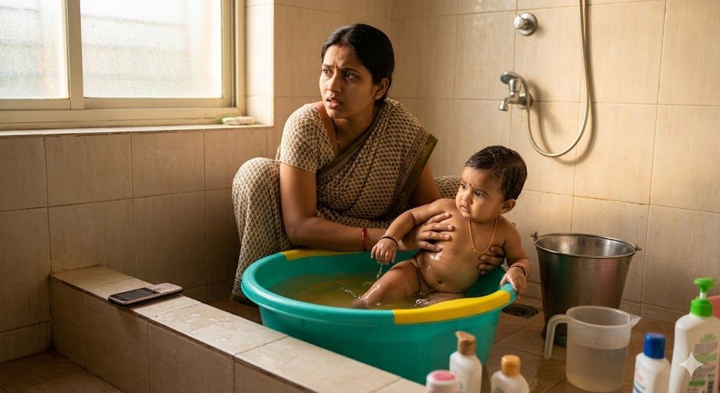 bath water temperature for infants