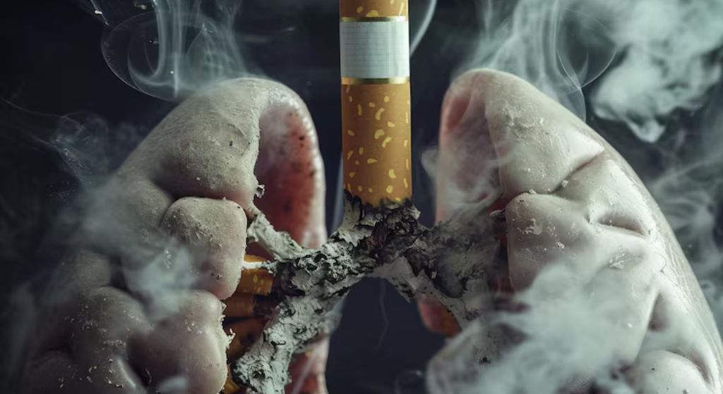 How smoking affects the brain