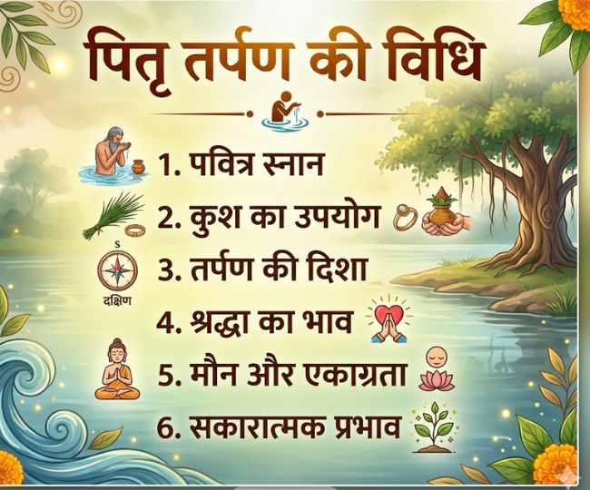 Pitru tarpan vidhi