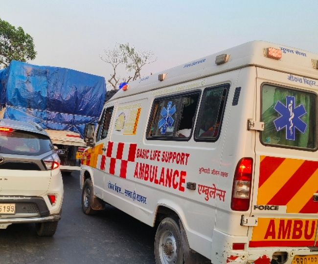 Vikramshila Bridge Traffic Jam4