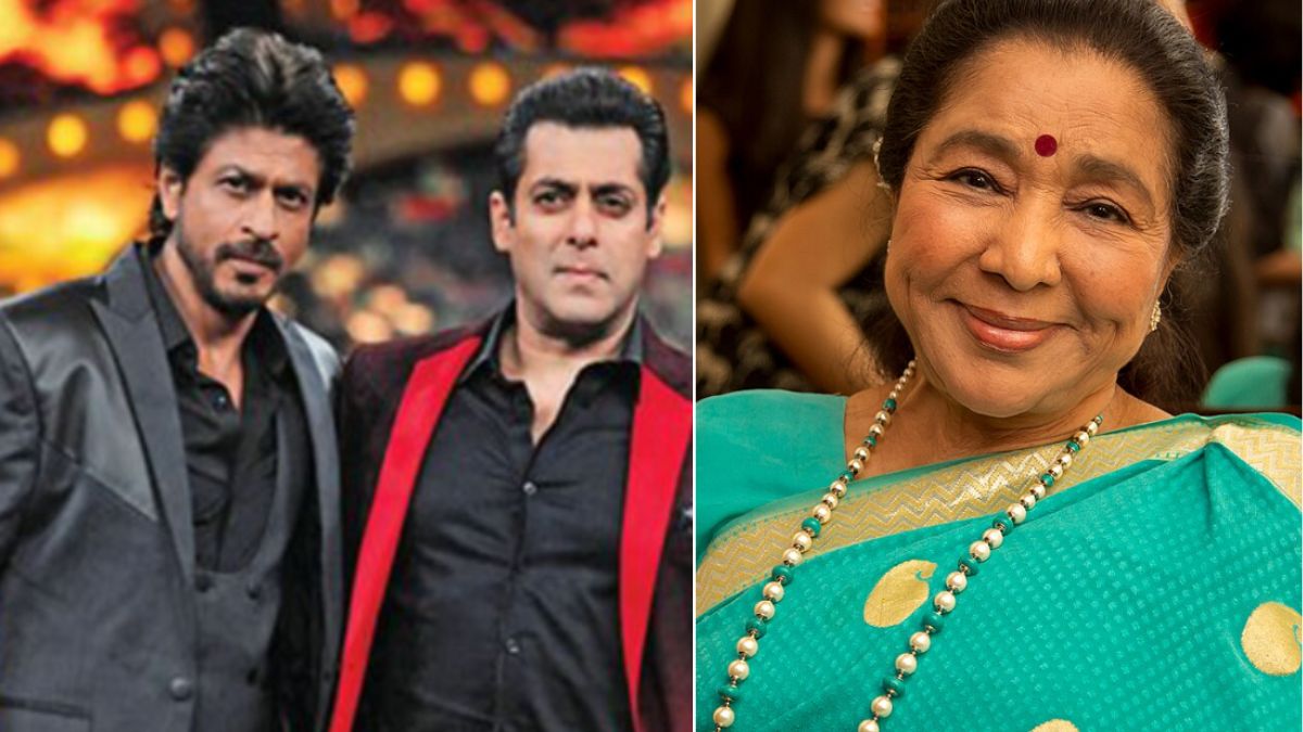 shah rukh-salmn and asha bhosle  (1)