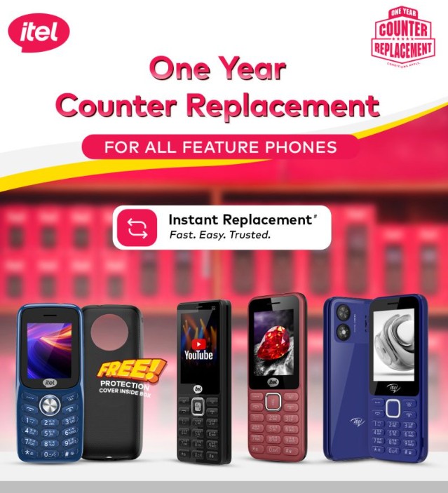 Itel feature phone replacement