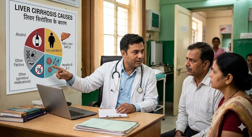 Liver cirrhosis causes