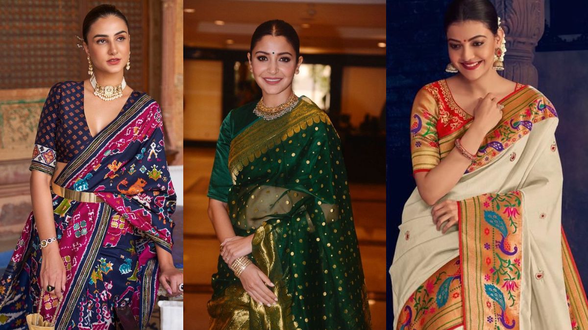West and centre sarees