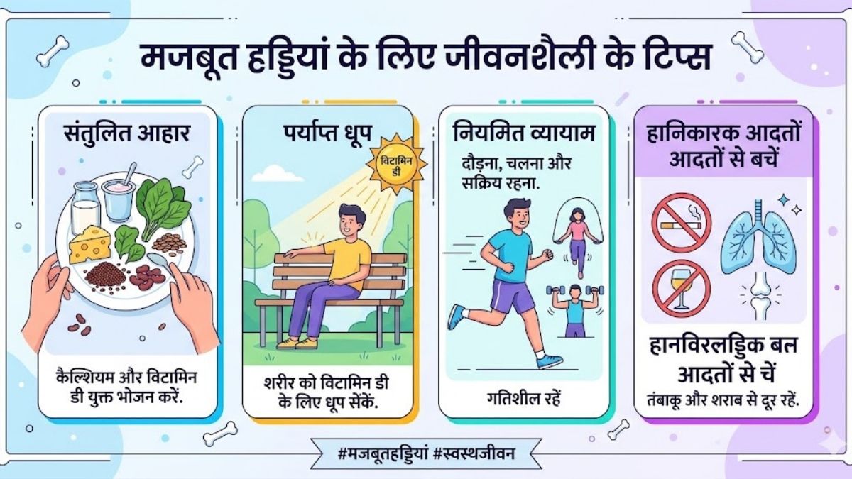 Lifestyle Tips for Healthy Bones