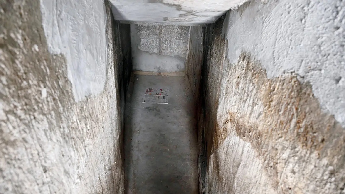 ww 2 bunker inside