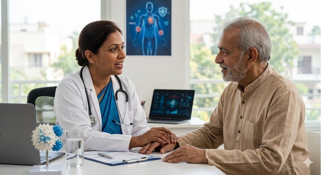 Immune system aging