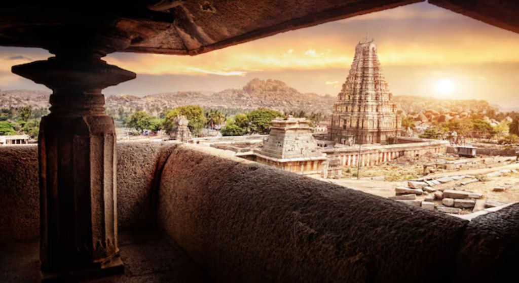 Virupaksha temple hampi image